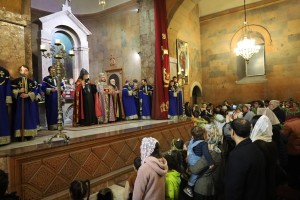 Ծաղկազարդի տոնը առաջնորդանիստ Սուրբ Սարգիս եկեղեցում